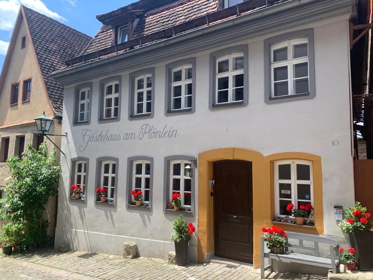 Ferienwohnung Gästehaus am Plönlein Rothenburg ob der Tauber Exterior foto
